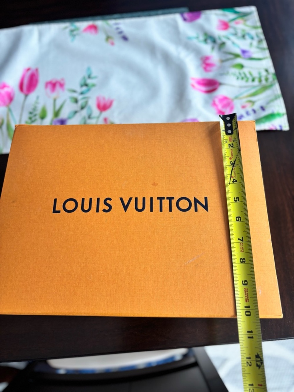 Louis Vuitton Orange and Black Logo Gift Box - Picture 4 of 4